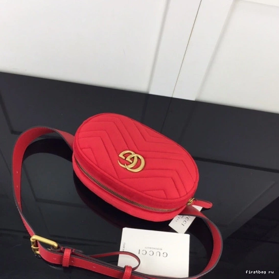 First bag ru Bag Belt Gucci GG Marmont 0807